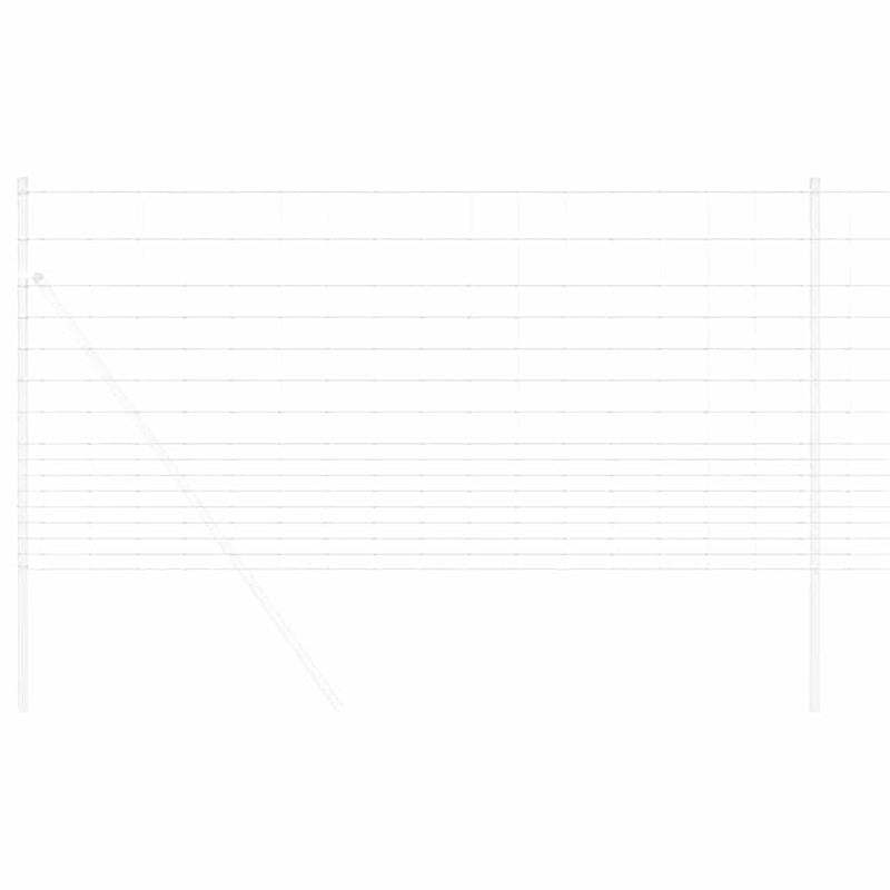 Load image into Gallery viewer, Vidaxl wilde hek warm verzinkt 1000 x 120 x 0.18 cm ijzer