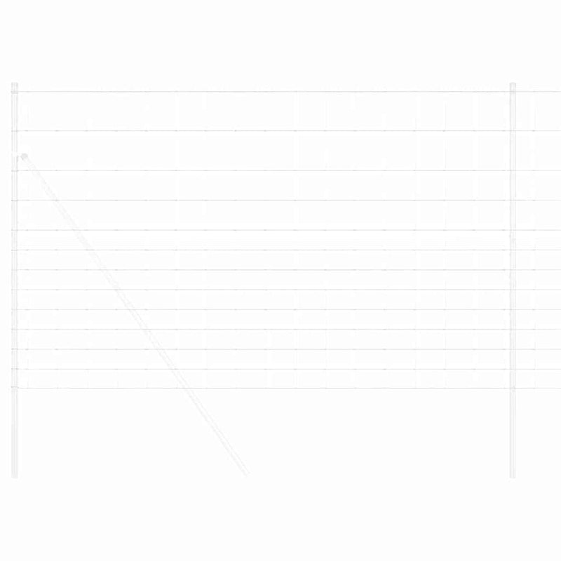 Load image into Gallery viewer, Vidaxl weidehekwerk zilver 25 x 1,5 m gegalvaniseerd staal