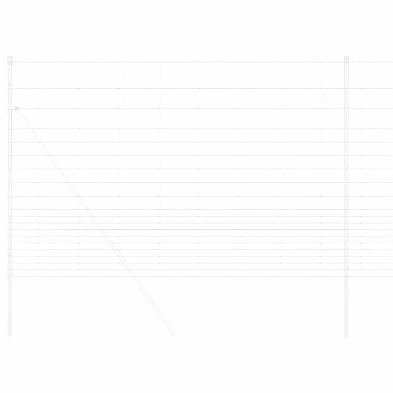Load image into Gallery viewer, Vidaxl weidehekwerk zilver 25 x 1,6 m gegalvaniseerd staal
