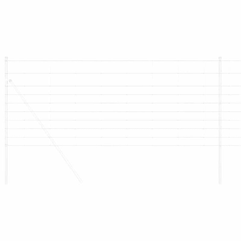 Load image into Gallery viewer, Vidaxl weidehekwerk zilver 50 x 1 m gegalvaniseerd staal