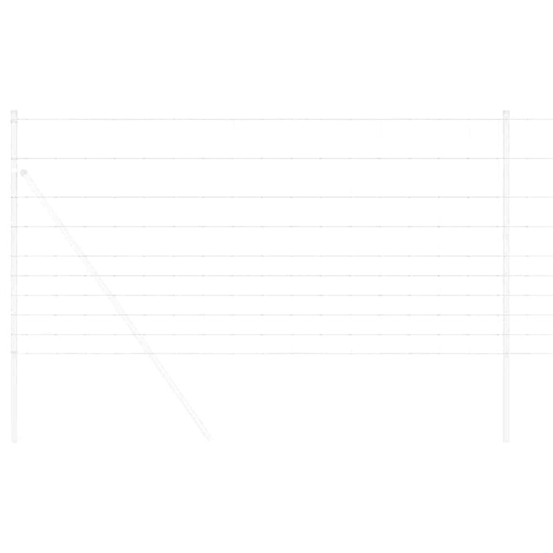 Load image into Gallery viewer, Vidaxl weidehekwerk zilver 50 x 1,2 m gegalvaniseerd staal