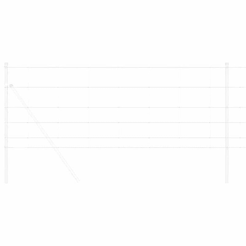 Load image into Gallery viewer, Vidaxl weidehekwerk zilver 100 x 0,8 m gegalvaniseerd staal