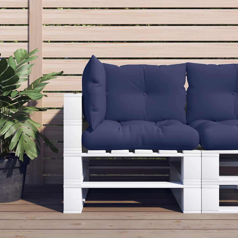 Load image into Gallery viewer, Vidaxl palletkussens 3 st oxford stof marineblauw