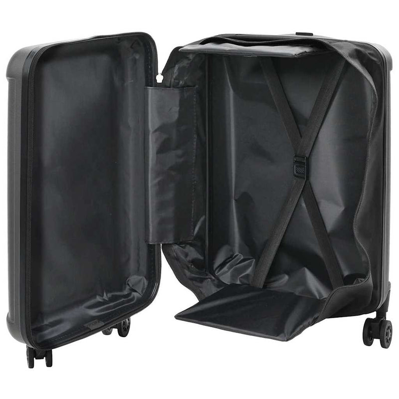 Load image into Gallery viewer, Vidaxl koffer met slot donkergrijs 34 x 23 x 55.5 cm abs kunststof