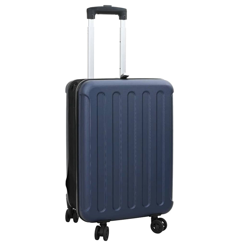 Load image into Gallery viewer, Vidaxl koffer met slot donkerblauw 34 x 23 x 55.5 cm abs kunststof
