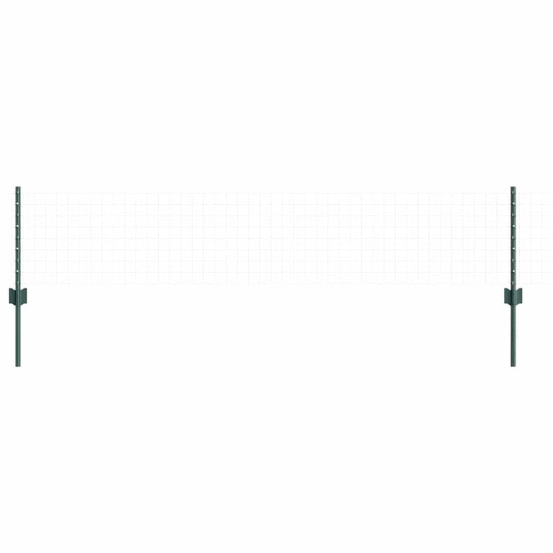 Load image into Gallery viewer, Vidaxl afrasteringspaal 5 pcs groen 80 cm staal