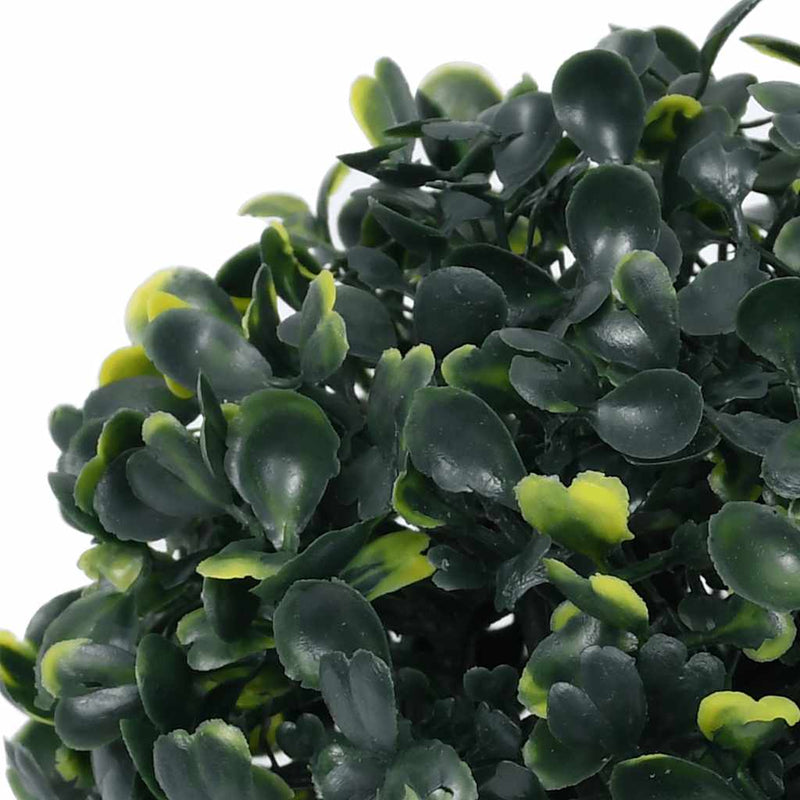 Load image into Gallery viewer, Vidaxl kunstbuxusballen met led-verlichting 4 st 12 cm groen