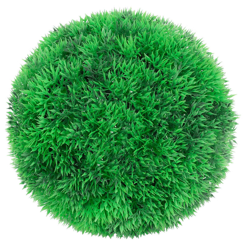 Load image into Gallery viewer, Vidaxl kunstbuxusballen met led-verlichting 2 st 22 cm groen