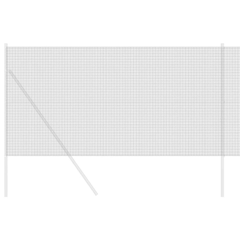 Load image into Gallery viewer, Vidaxl gelaste draadhek grijs 1.2 x 10 m