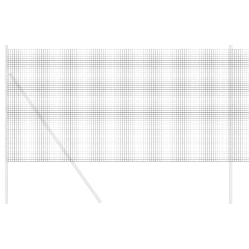 Load image into Gallery viewer, Vidaxl gelaste draadhek grijs 1.2 x 10 m