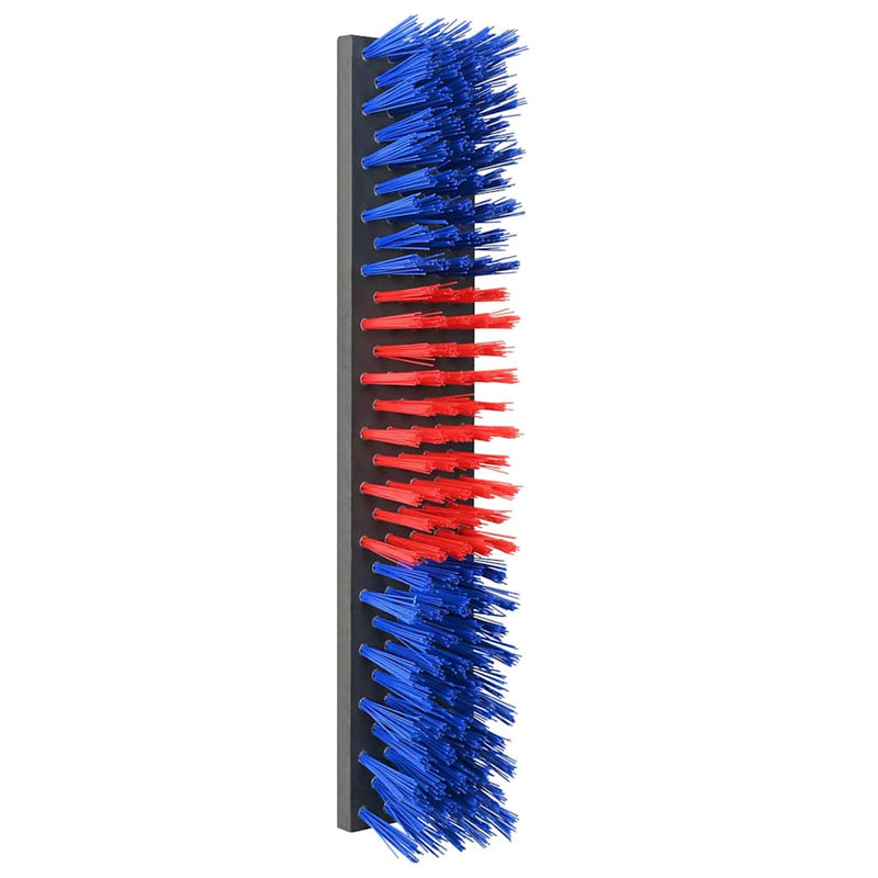 Load image into Gallery viewer, Vidaxl vee borstels rood en blauw 50 x 10 x 6.5 cm kunststof en staal
