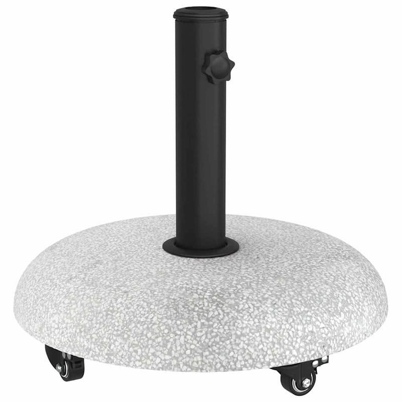 Load image into Gallery viewer, Vidaxl parasolvoet lichtgrijs ø 45 x 40 cm betonkleurig