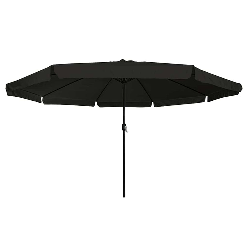 Load image into Gallery viewer, Vidaxl tuinparasol zwart 395 x 395 x 245 cm polyester en staal