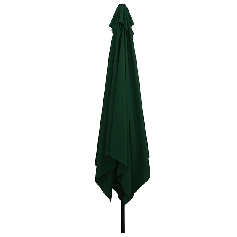 Load image into Gallery viewer, Vidaxl tuinparasol groen 295 x 295 x 245 cm polyester en staal