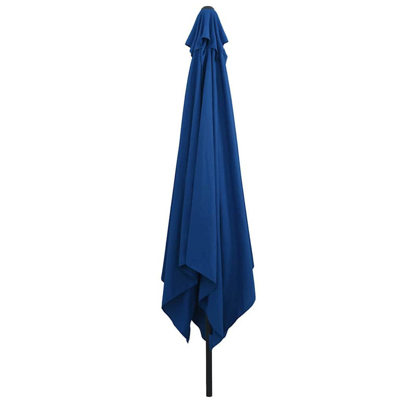 Load image into Gallery viewer, Vidaxl tuinparasol azurblauw 295 x 295 x 245 cm polyester en staal