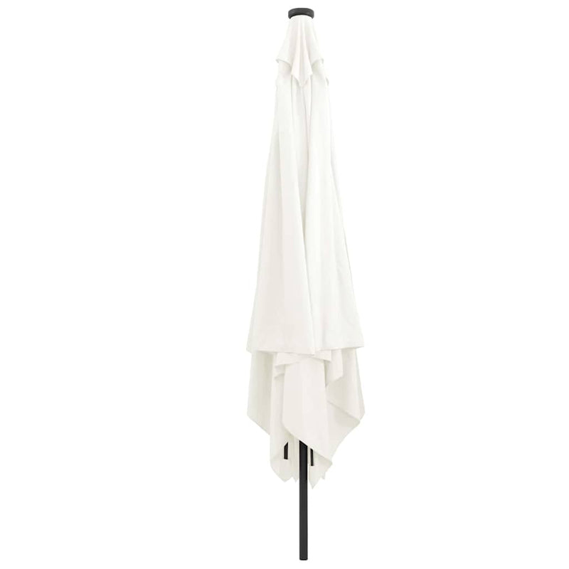 Load image into Gallery viewer, Vidaxl tuinparasol zand 295 x 295 x 245 cm polyester en staal