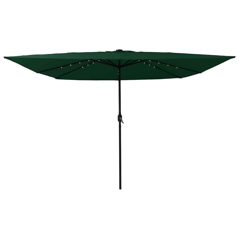 Load image into Gallery viewer, Vidaxl tuinparasol groen 295 x 295 x 245 cm polyester en staal