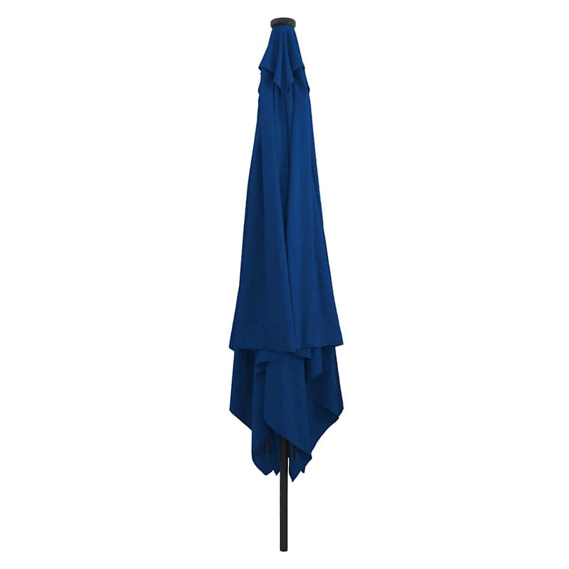 Load image into Gallery viewer, Vidaxl tuinparasol azurblauw 295 x 295 x 245 cm polyester en staal