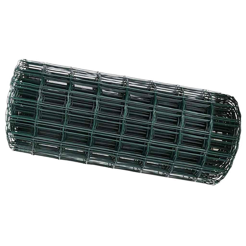 Load image into Gallery viewer, Vidaxl euro hek groen 0,4 x 10 m pvc-gecoat ijzer
