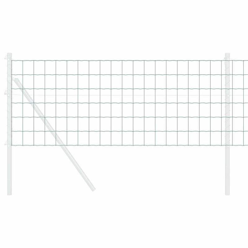 Load image into Gallery viewer, Vidaxl euro hek groen 0,4 x 10 m pvc-gecoat ijzer