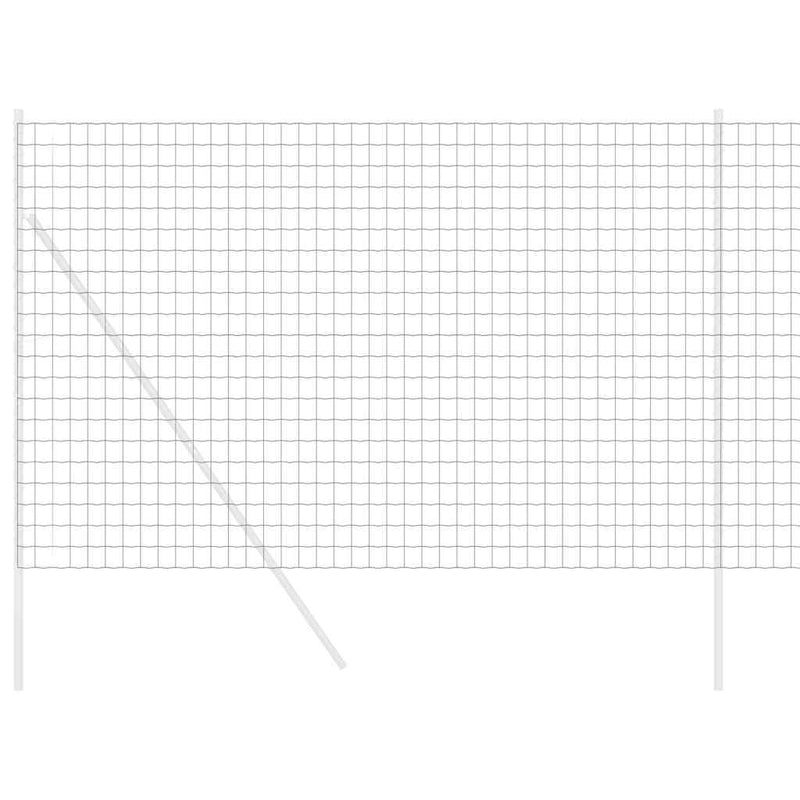 Load image into Gallery viewer, Vidaxl euro hek zwart 1,6 x 10 m pvc-gecoat ijzer