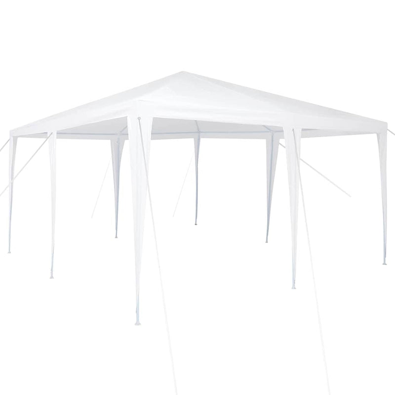 Load image into Gallery viewer, Vidaxl partytent wit 400 x 400 x 266 cm polyethyleen en staal