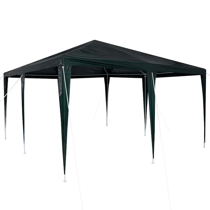 Load image into Gallery viewer, Vidaxl partytent groen 400 x 400 x 266 cm polyethyleen en staal