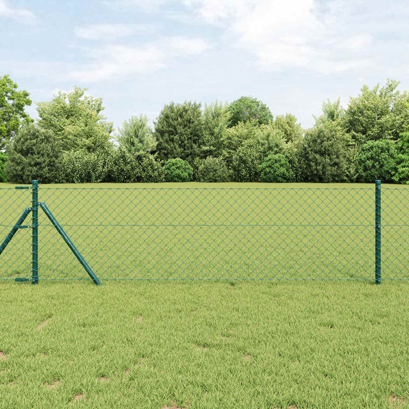 Load image into Gallery viewer, Vidaxl kettenschakelhek groen 25 x 0,4 m staal