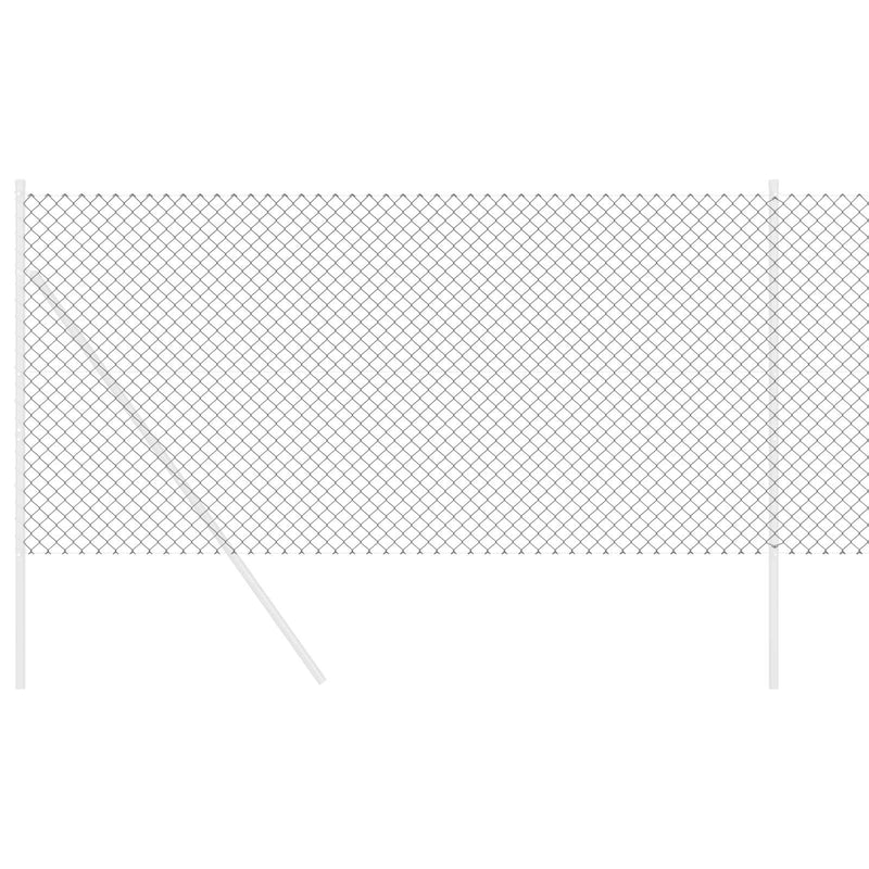 Load image into Gallery viewer, Vidaxl kettenschakelhek grijs 25 x 1 m staal