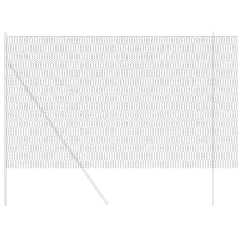 Load image into Gallery viewer, Vidaxl hexagon hek grijs 1,6 x 100 m pvc