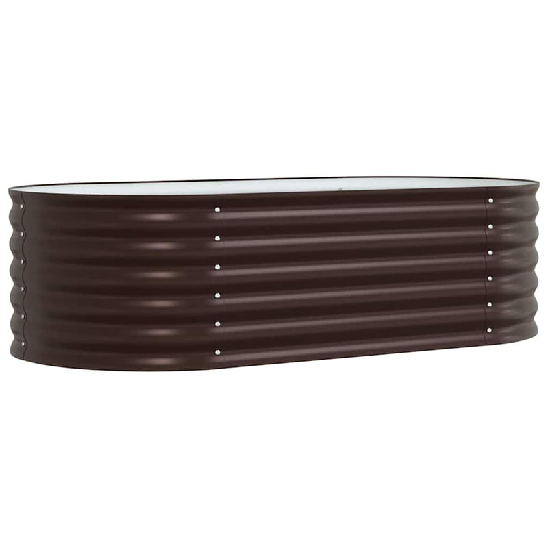 Load image into Gallery viewer, Vidaxl verhoogd bed bruin 160 x 80 x 44 cm staal