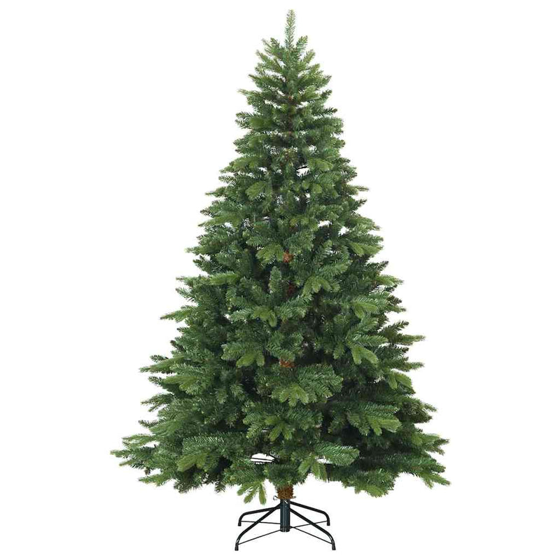 Load image into Gallery viewer, Vidaxl kunstmatige inklapbare kerstboom groen 210 cm pvc, pe en staal