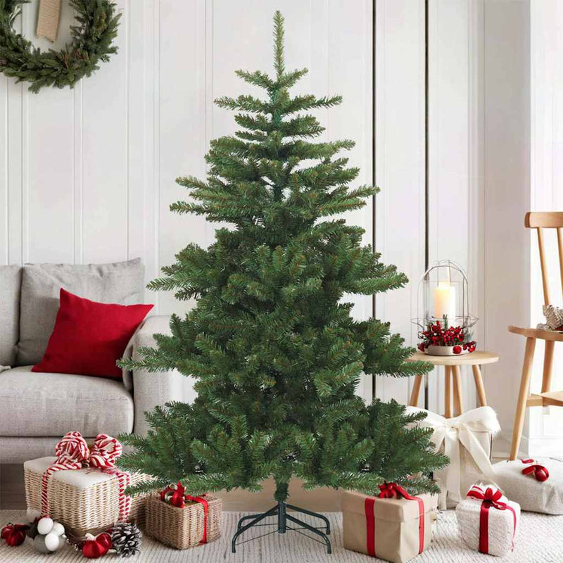Load image into Gallery viewer, Vidaxl kunstmatige inklapbare kerstboom groen 150 cm pvc, staal