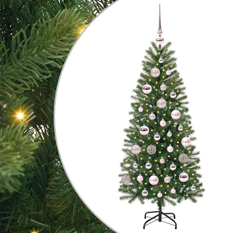 Load image into Gallery viewer, Vidaxl kunstkerstboom met 150 led met standaard groen 120 cm pe en pvc