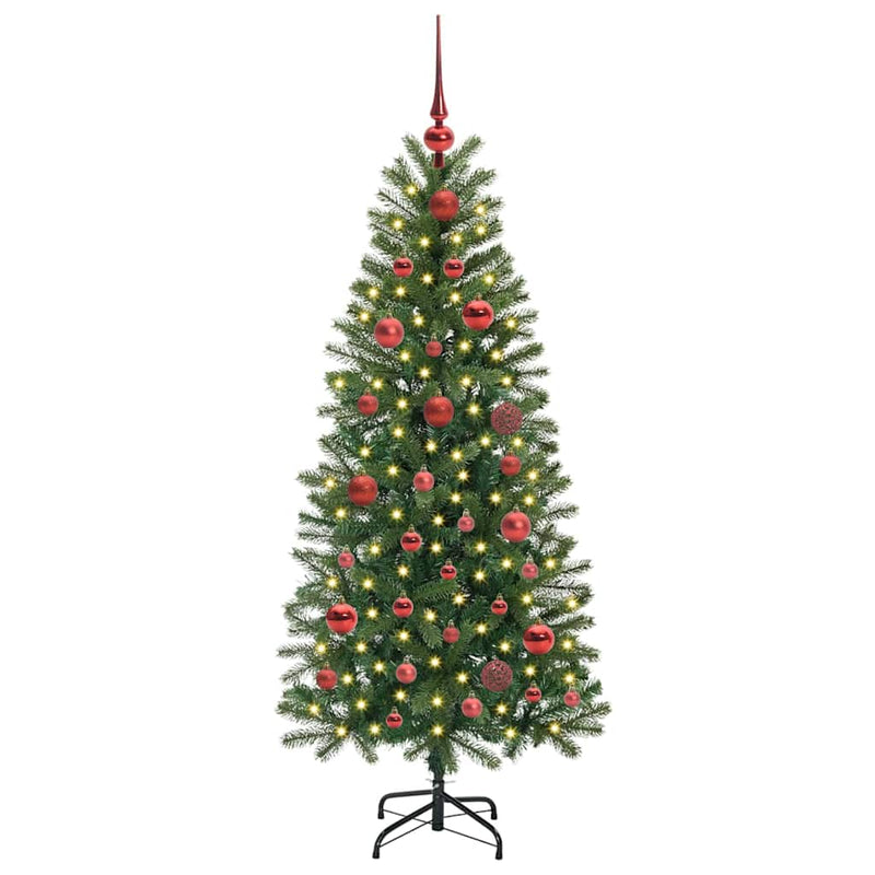 Load image into Gallery viewer, Vidaxl kunstkerstboom met 150 led met standaard groen 150 cm pe en pvc
