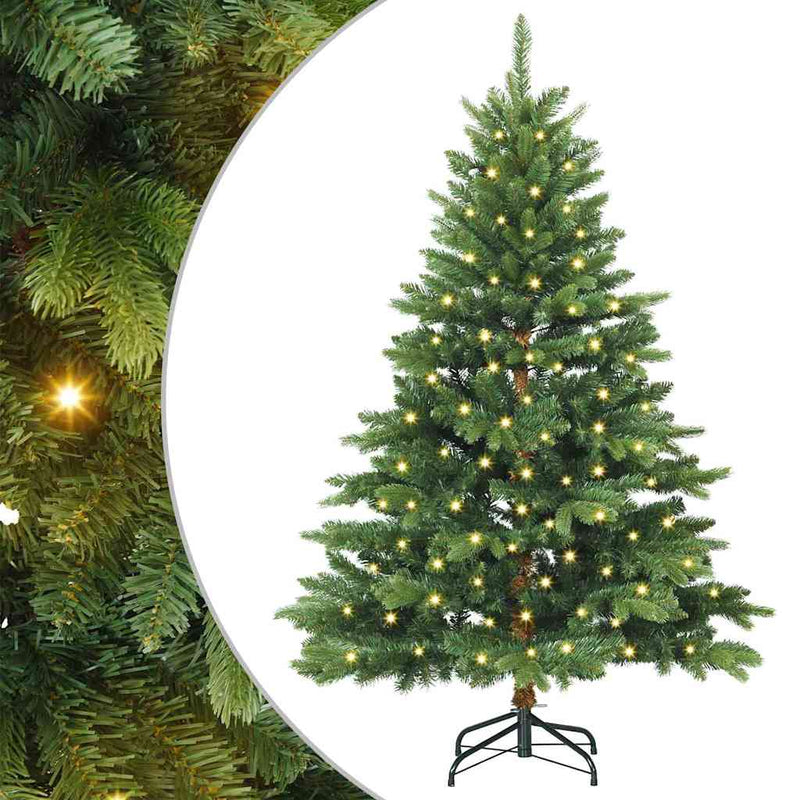 Load image into Gallery viewer, Vidaxl kunstkerstboom met 150 led met standaard groen 150 cm pe en pvc