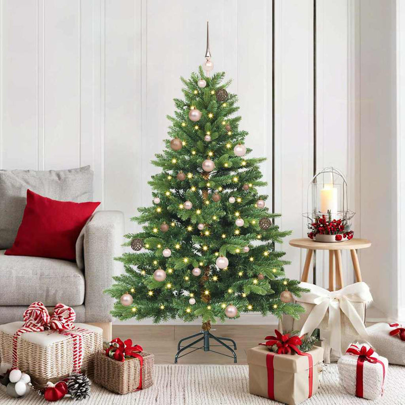Load image into Gallery viewer, Vidaxl kunstkerstboom met 150 led met standaard groen 150 cm pe en pvc