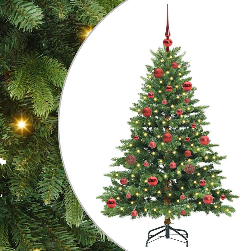 Load image into Gallery viewer, Vidaxl kunstkerstboom met 150 led met standaard groen 150 cm pe en pvc