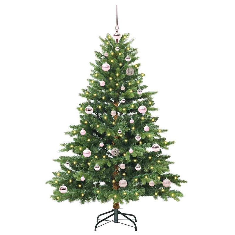 Load image into Gallery viewer, Vidaxl kunstkerstboom met 150 led met standaard groen 150 cm pe en pvc