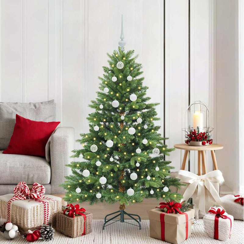 Load image into Gallery viewer, Vidaxl kunstkerstboom met 150 led met standaard groen 150 cm pe en pvc