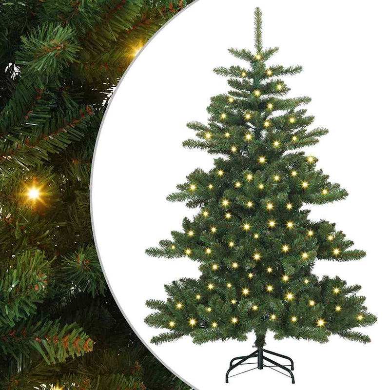 Load image into Gallery viewer, Vidaxl kunstmatige inklapbare kerstboom groen 150 cm pvc en staal