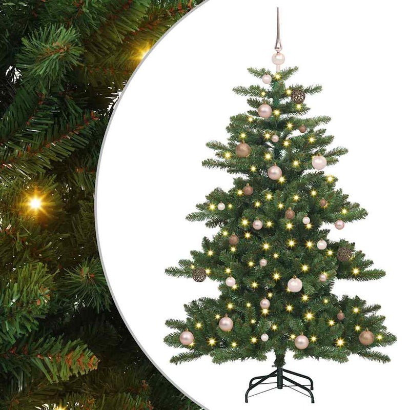 Load image into Gallery viewer, Vidaxl kunstmatige inklapbare kerstboom groen 150 cm pvc en staal