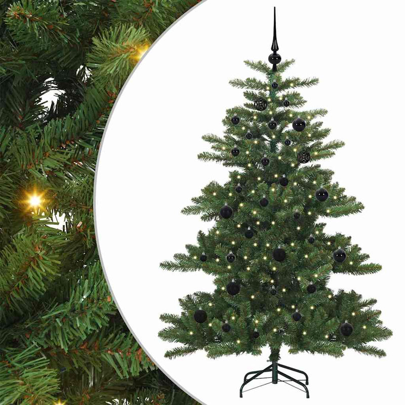 Load image into Gallery viewer, Vidaxl kunstmatige inklapbare kerstboom groen 150 cm pvc en staal