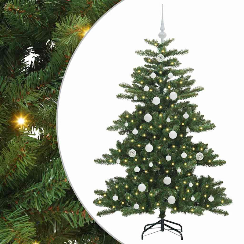 Load image into Gallery viewer, Vidaxl kunstmatige inklapbare kerstboom groen 150 cm pvc en staal