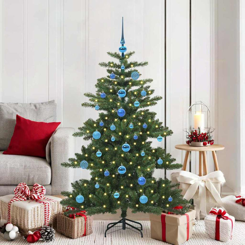 Load image into Gallery viewer, Vidaxl kunstmatige inklapbare kerstboom groen 150 cm pvc en staal