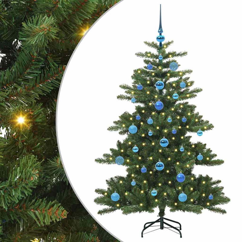 Load image into Gallery viewer, Vidaxl kunstmatige inklapbare kerstboom groen 150 cm pvc en staal
