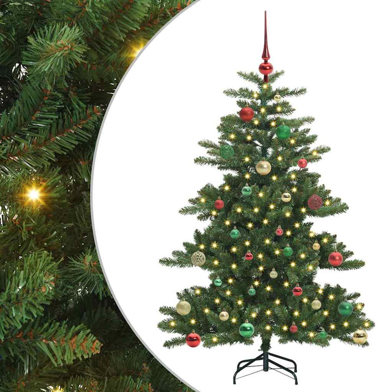 Load image into Gallery viewer, Vidaxl kunstmatige inklapbare kerstboom groen 150 cm pvc en staal