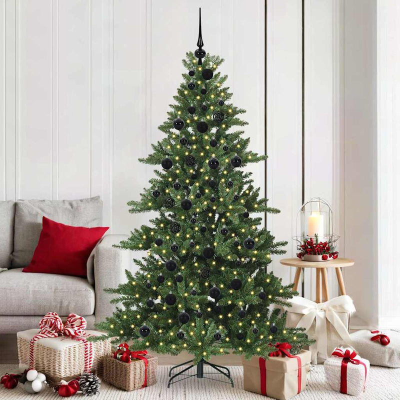 Load image into Gallery viewer, Vidaxl kunstmatige inklapbare kerstboom groen 180 cm pvc en staal