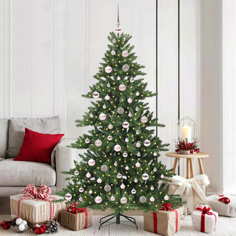 Load image into Gallery viewer, Vidaxl kunstmatige inklapbare kerstboom groen 180 cm pvc en staal
