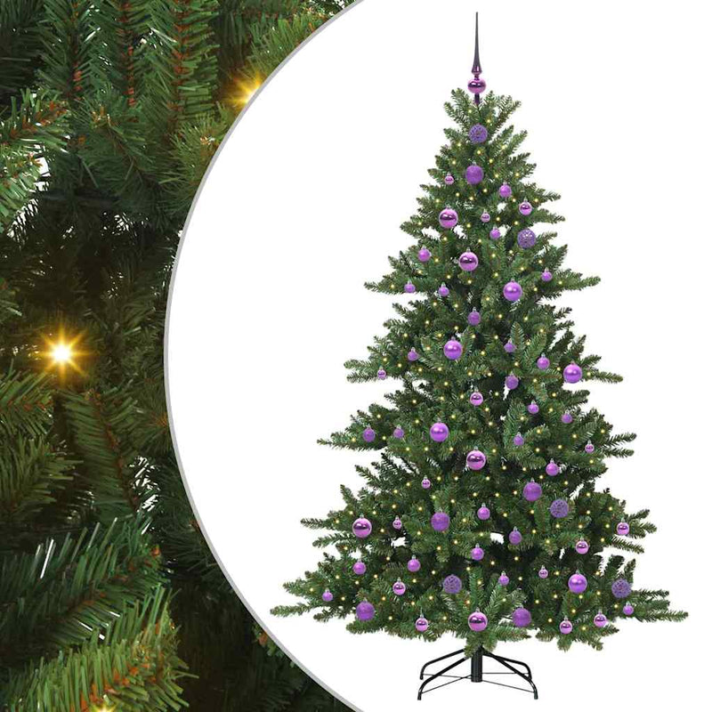 Load image into Gallery viewer, Vidaxl kunstmatige inklapbare kerstboom groen 180 cm pvc en staal
